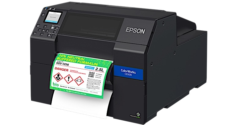 Epson ColorWorks C6000 e C6500 - Stampanti di etichette a colori
