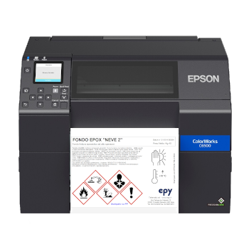 Stampanti per etichette digitali a colori - EPSON® serie ColorWorks C6x00